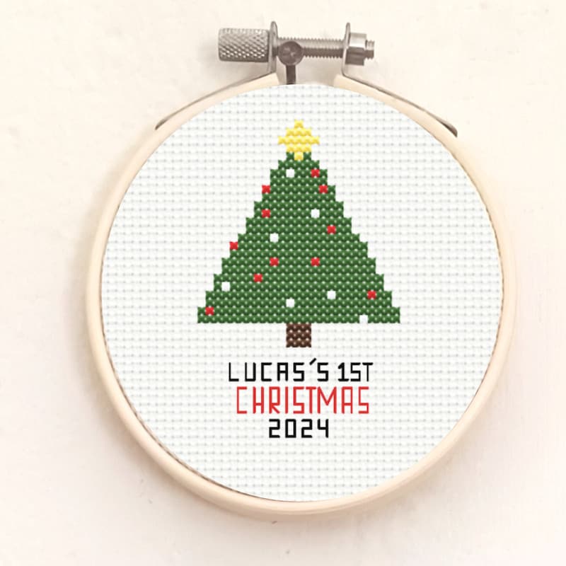 personalized-christmas-book-first-christmas-ornament-cross-stitch