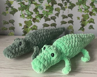 Crochet Leggy Alligator Plushie