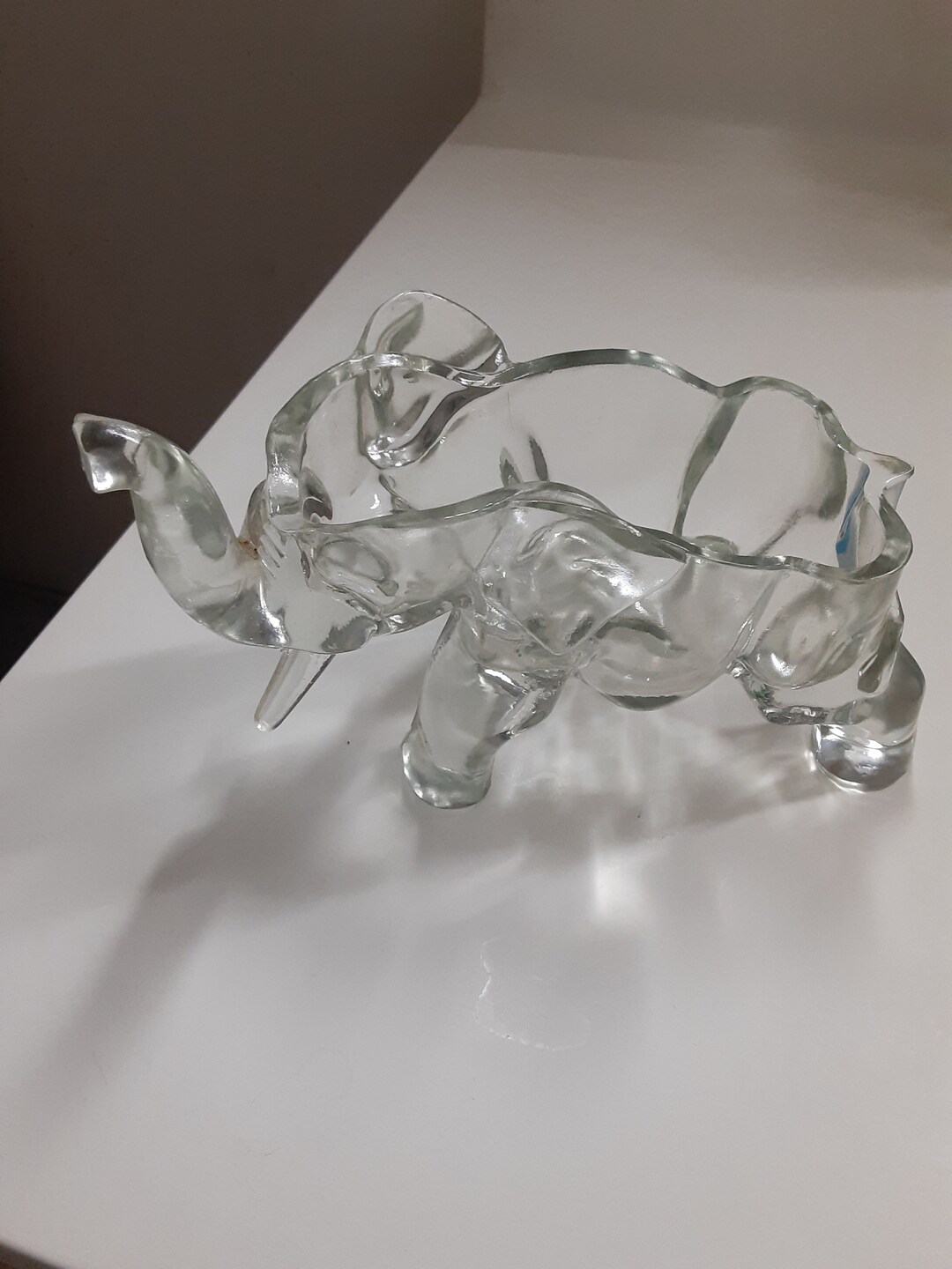 Elephant Tiara Indiana Glass Candy Dish or Jewelry Etsy