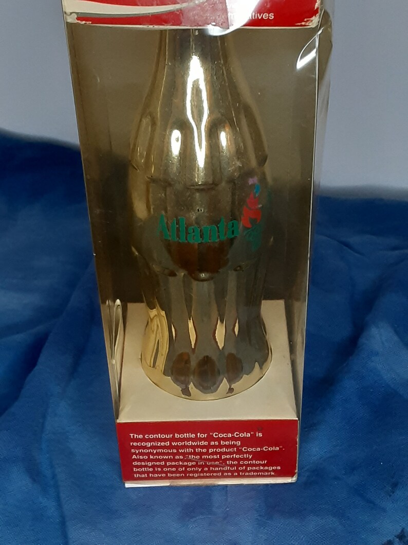 1996 Atlanta Coca Cola Bottle in Original Box Etsy