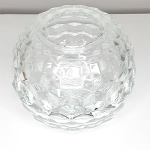 Vintage Clear Glass Fairy Lamp/candle holder lamp/