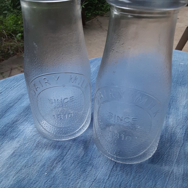 Milk Bottle Decor Etsy