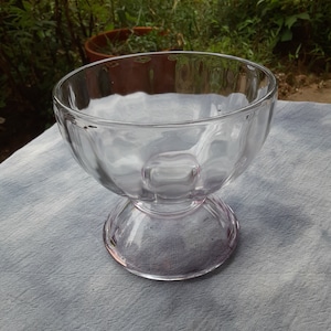 Libbey Rosa Klarglas Kompott/Speiseteller/Servierschale/Dessertschale/Geschirr/Libbey 24 Glasschale