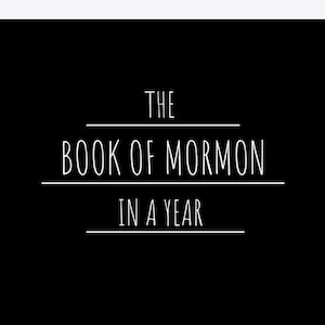 The Book of Mormon in a Year (digital)