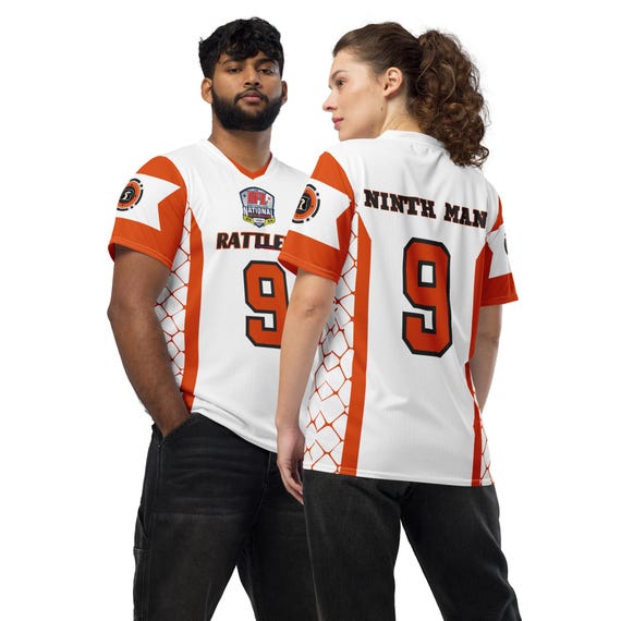 PERSONALIZED Arizona Rattlers Orange and White Championship Jersey