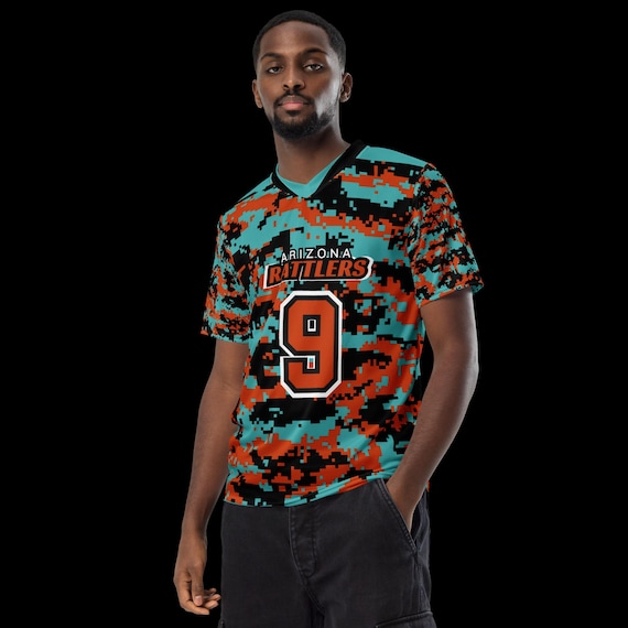 サナJORDAN 迷彩ユニフォーム 23 AZ Rattlers Veteran's Night Replica Jersey - Etsy