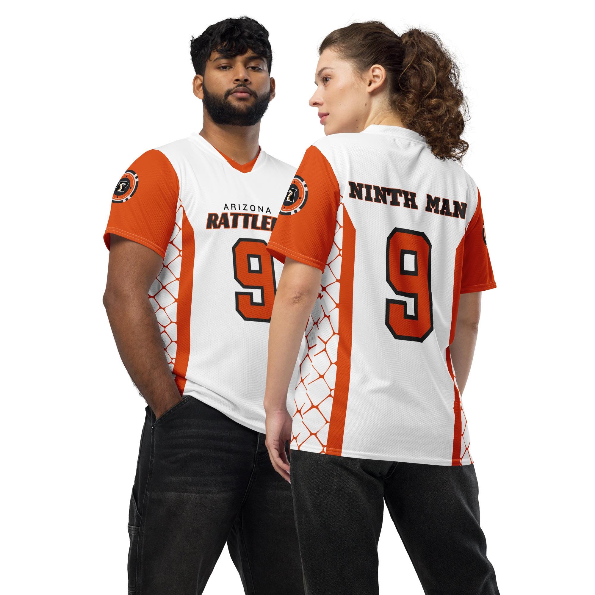 Arizona Rattlers Orange and White (non IFL Champions Version