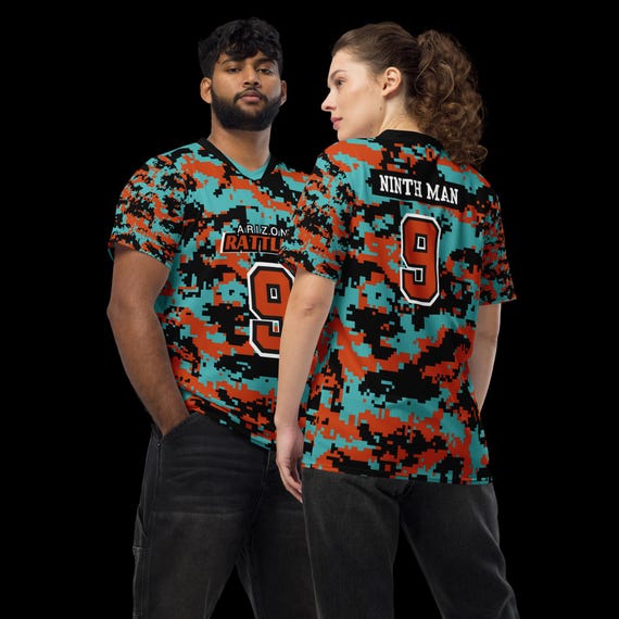 Personalized AZ Rattlers Veteran's Replica Camouflage Jersey