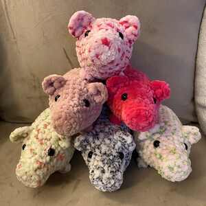 Crochet Piggy Plushie, Amigurumi Pig, Pig Plush