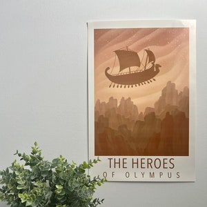 Digitaal posterbestand Heroes of Olympus