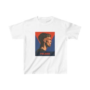 Kids Cole Palmer T-Shirt | Chelsea FC | England Football Star | Youth Soccer Fan Gift