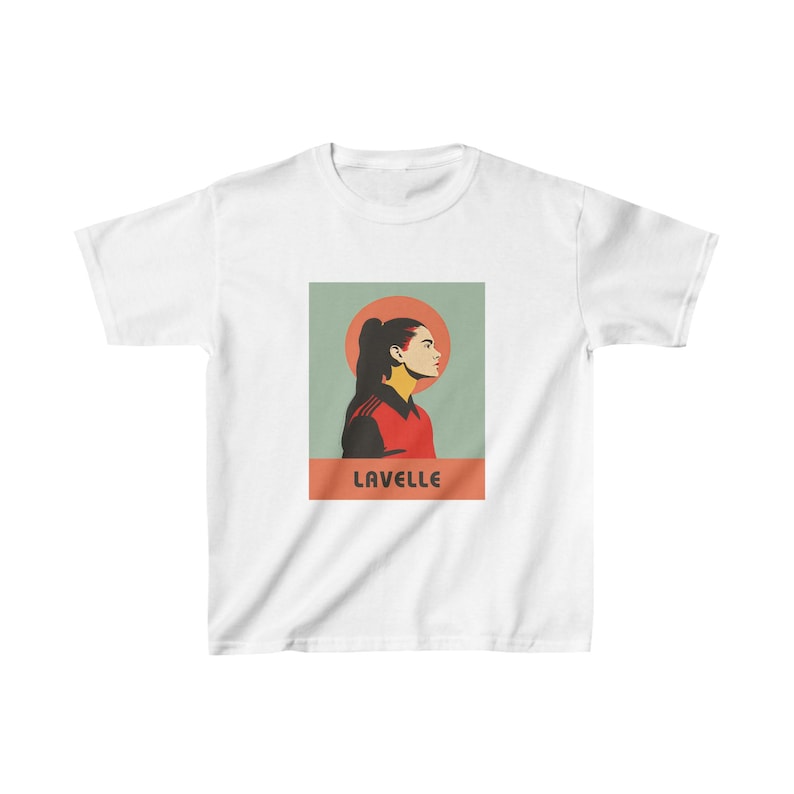 Maglietta da calcio per bambini Rose Lavelle / Uswnt NJ/NY Gotham FC Hero Art immagine 1
