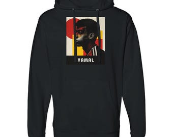 Lamine Yamal Sweatshirt | FC Barcelona Soccer Hoodie | Spain National Team Football Gift | Soccer Apparel for Fans