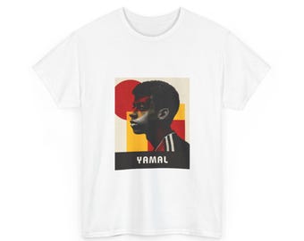 Lamine Yamal T-Shirt | FC Barcelona | Spain Football Star | Adult Soccer Fan Gift