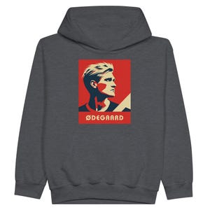 Martin Ødegaard Kids Sweatshirt | Youth Arsenal Soccer Icon Hoodie | Inspiring Ødegaard Apparel for Young Fans