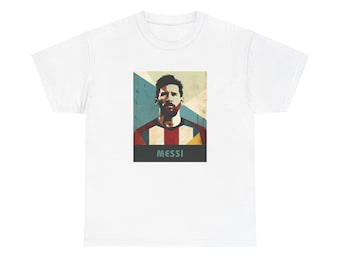 Camiseta de fútbol de Lionel Messi / Ícono del Inter Miami y el Barcelona / Campeón del mundo con Argentina / Regalo de fútbol para fanáticos