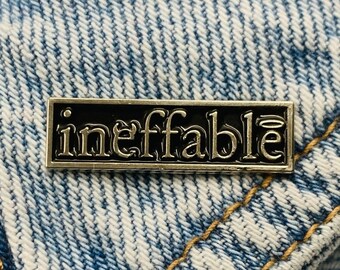New Enamel Pin Ineffable Metal Connector Gift Birthday 1 Piece