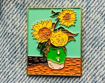 sonnenblume Kragen Kleidung Zubehör Meetlight Sonnenblumen-Brosche Sakura Anstecknadel Emaille Brosche Anstecknadel Knopf für Tasche