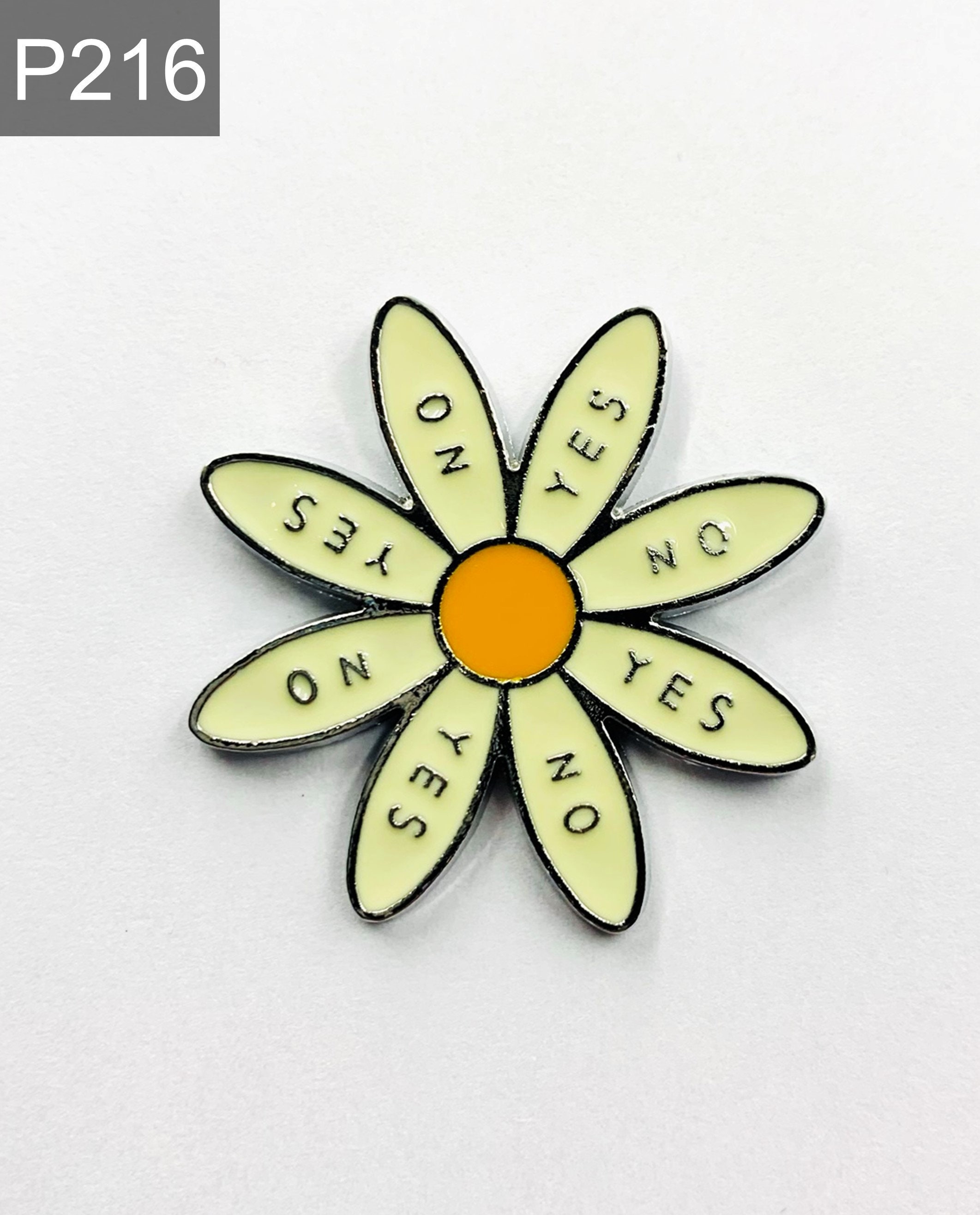 New Enamel Pin Peaceminusone Daisies Peace Daisy Flowers Metal