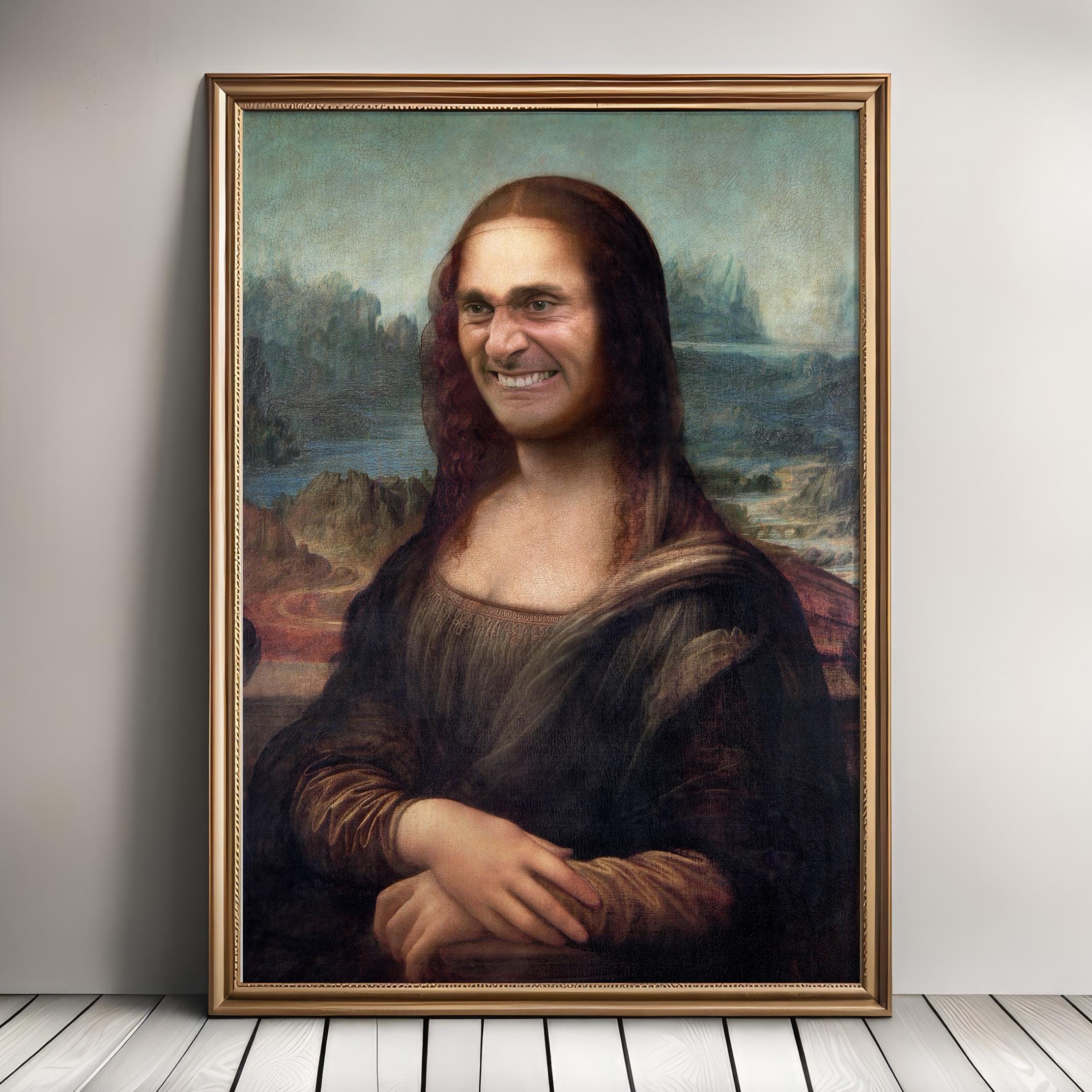 Mr bean mona lisa - Etsy 日本