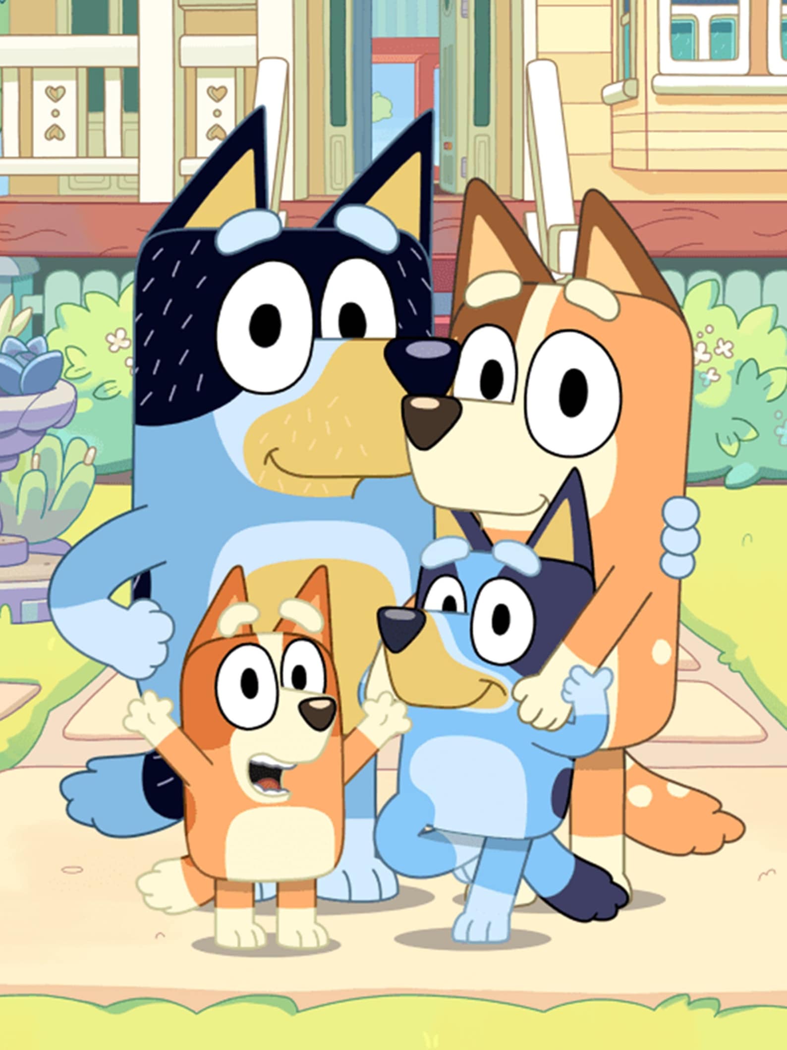 Bluey Blanket / Custom Blanket / Personalised Bluey Blanket / Etsy