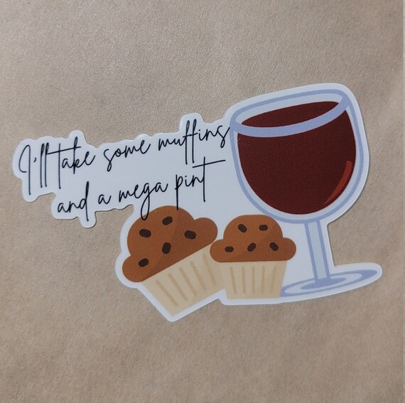 Johnny Depp Sticker Mega Pint Muffins Funny Etsy