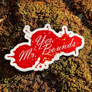 Yes, Mr. Bounds Sparkly Sticker