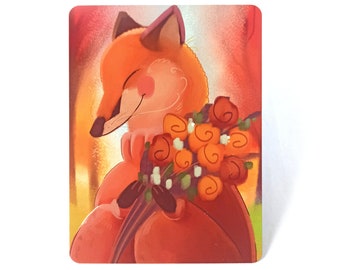 POSTCARD / PRINT (A6) - Autumn Fox