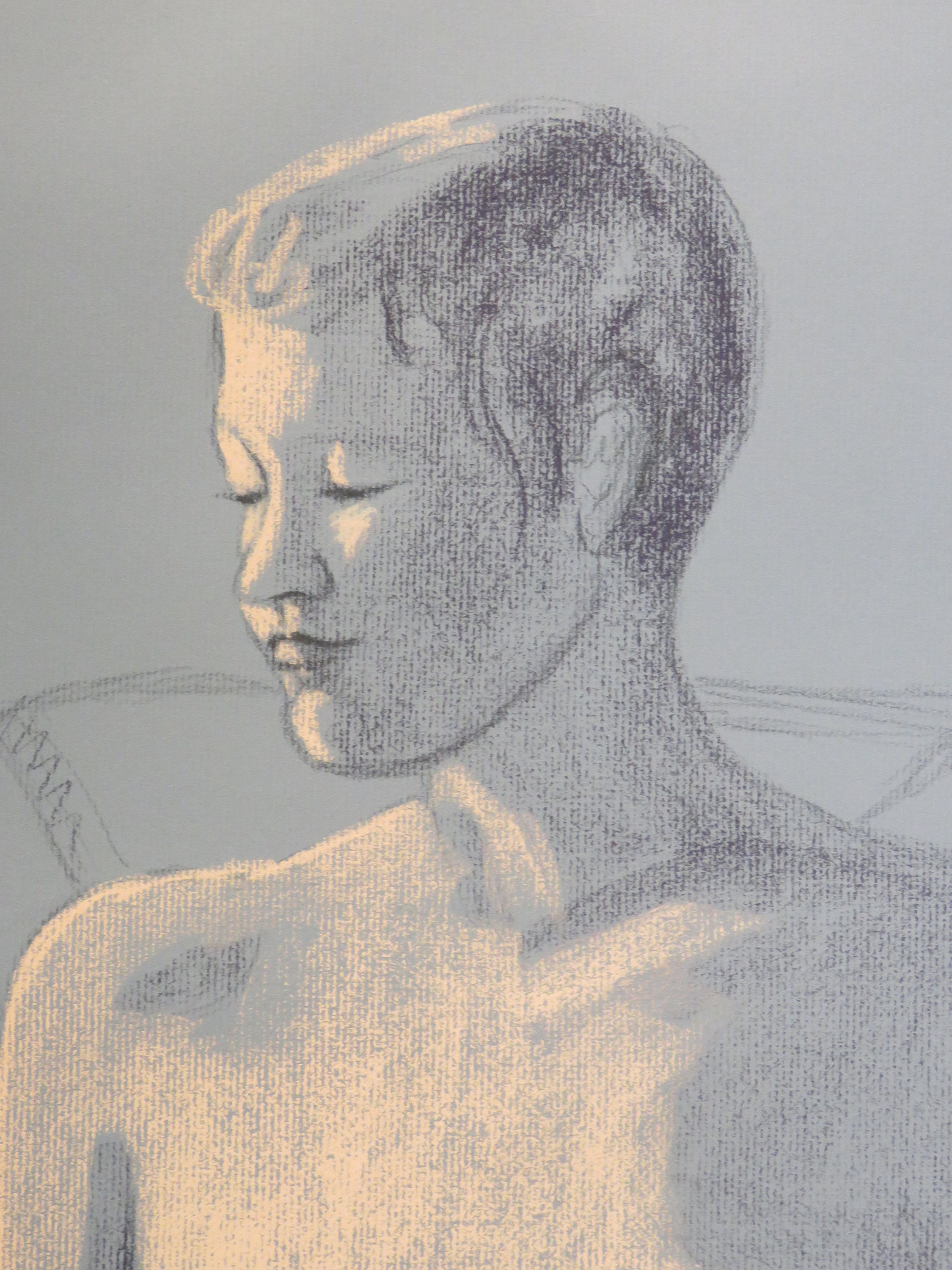 Short-haired Nude Female, Original Pastel Drawing - Etsy Australia