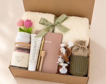 Sympathy Care Package, Grief Basket for Women, Sending Love And Hugs, Get Well Soon, Cheer Up Gift Box, Gift For Best Friend