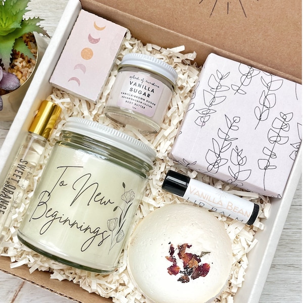 To New Beginnings Gift Box | New Home Gift | New Job Gift | Job Promotion Gift