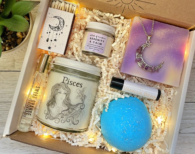 Pisces Zodiac Gift Box | Pisces Gift | Pisces Birthday Gift