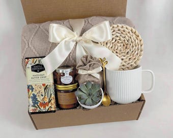 Warm and Cozy Gift Box- Thinking of You Care Package for Women