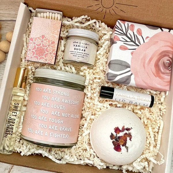 Cancer WARRIOR gift box | Cancer Care Package | Cancer Awareness | Chemotherapy Gifts