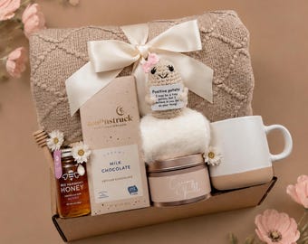 Positive Crochet Potato Gift Box: Gift Package, Encouragement Care Package