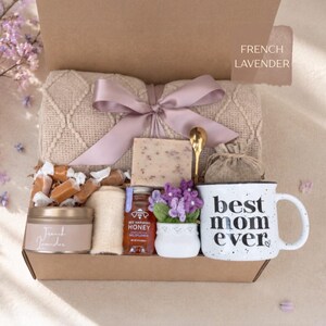 Pamper Care Package, Gifts for Mom, Best Mom Ever Gifts, Mother’s Day Gifts French Lavender
