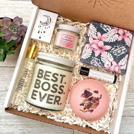Best Boss Ever Gift Box Boss Day Gift Boss Appreciation Gift for