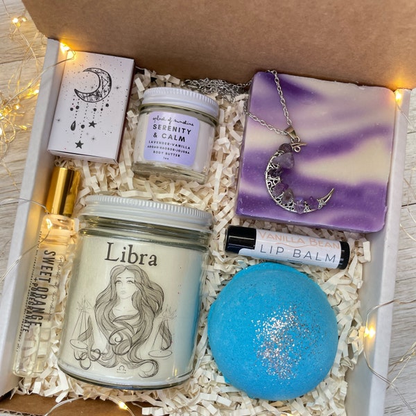 Libra Zodiac Gift Box | Libra Gift | Libra Birthday Gift