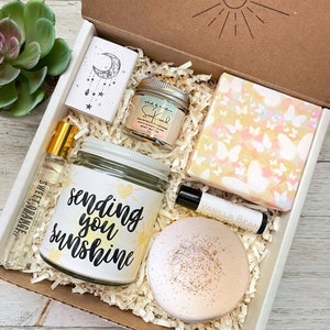 Sending you Sunshine Gift Box | Self Care Gift Box | Splash of Sunshine