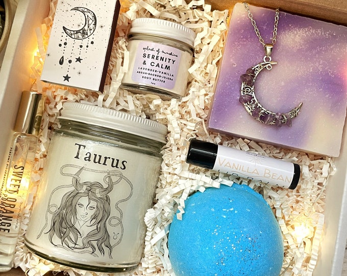Taurus Zodiac Gift Box | Taurus Gift | Taurus Birthday Gift