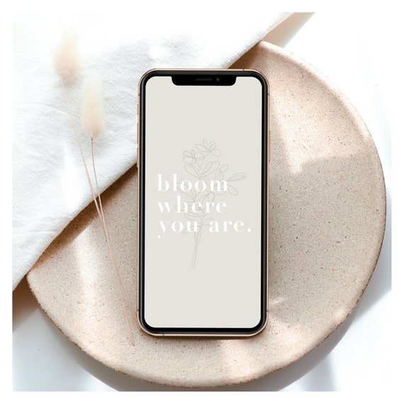 Phone Wallpaper Inspirational Quotes Quote Background - Etsy Phone Wallpaper Inspirational Quotes Quote Background - Etsy