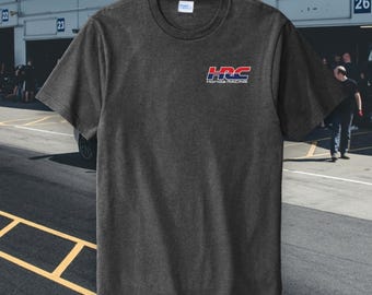 HRC Honda Racing T-Shirt: Heavyweight Cotton V-Tec Tee