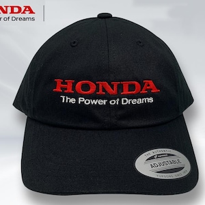 Embroidered Honda Racing Dad Hat - YP Classics Cotton Twill Cap