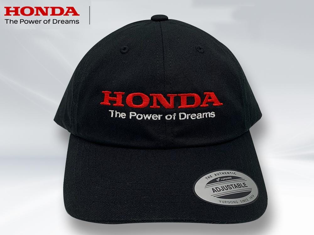 Embroidered Honda Racing Dad Hat - YP Classics Cotton Twill Cap