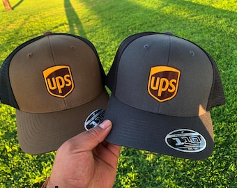 UPS Embroidered Trucker Cap: Flexfit 110® Mesh-Back