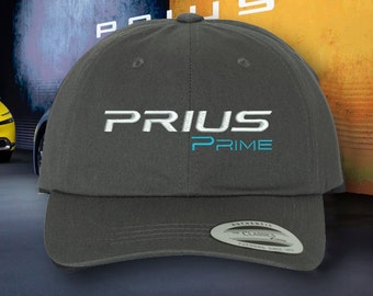 Prius Prime Embroidered  YP Classics - Classic Dad Hat Cap Toyota Racing Cap