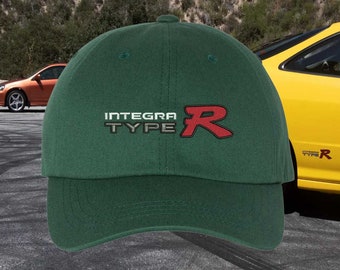 Integra Type R Embroidered  YP Classics - Classic Dad Hat Cap Acura Racing Cap V-Tec