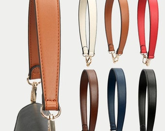 Genuine Leather Handle Shoulder Strap for Handbag Purse | Designer Bag | Replacement Strap | Real Leather | Purse Strap