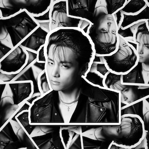 Taehyung Celine Photoshoot Sticker | Taehyung Sticker |  Stickers | Bangtan Sticker | Vinyl Decal for Laptop, Tumbler, Phone