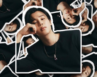 Jimin Elle Korea Sticker | Jimin Sticker |  Stickers | Bangtan Sticker | Vinyl Decal for Laptop, Tumbler, Phone